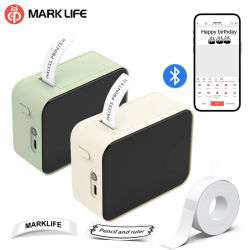 Marklife-impresora térmica de etiquetas P15, fabricante de etiquetas inalámbrico con Bluetooth, semelhante a Niimbot D11 D110, Mini impresora, cinta adhesiva