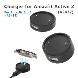 Cargador para Amazfit Active 2 (A2437) Cargador de reloj inteligente Cargador de repuesto