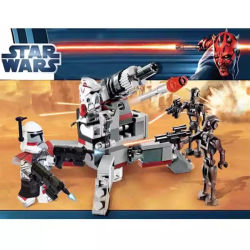 Edición limitada Star Wars Elite Clone Troop and Assault Robot 9488 con maniquí niño modelo ensamblado