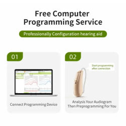 Audífono Digital de 8 Canales Phonak Audeo M30-13T RIC con Programación por Computadora, Bluetooth, Batería 13, Bobina T y Control por Aplicación