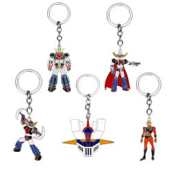 LLavero de Robot Mazinger Z de Anime para hombre, colgante para mochila de coche, llavero, ropa de Cosplay, accesorios de joyería, regalo para amigos
