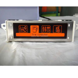 Modelo Original pantalla roja de 12 pines compatible con monitor USB Bluetooth para Peugeot 307 407 408 citroen C4 C5
