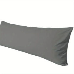 Funda de almohada de lujo para el cuerpo, poliéster cepillado doble, 20 "x 54", protector de funda de almohada súper suave, 1 ud.
