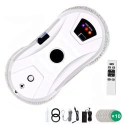 Aspiradora ultrafina de 5600PA, Robot limpiador de ventanas con Control remoto, Robot eléctrico de limpieza de ventanas de vidrio para el hogar