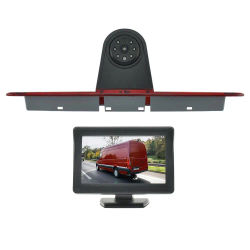Luz de freno de cámara de visión trasera de coche Monitor de 4,3 pulgadas para mercedes-benz Sprinter W906 | Volkswagen Crafter Caravelle T5/T6