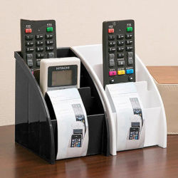Soporte de almacenamiento para Control remoto, caja organizadora de escritorio, soporte para teléfono móvil, decoración del hogar
