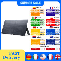 ALLPOWERS SE100 Panel solar portátil plegable de 100W / 200W, cargador de batería solar, energía de respaldo de emergencia para exteriores, para estación de energía