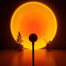 Luz de ambiente de puesta de sol USB