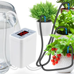 Controlador de Bomba de Riego Automático Inteligente para Flores y Plantas, Dispositivo de Riego por Goteo, Temporizador de Bomba, Herramientas de Jardín