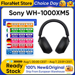 Audífonos Originales Sony WH-1000XM5 con Cancelación de Ruido, Diadema Inalámbricos Bluetooth 5.2, 30H de Reproducción, Carga Rápida con Micrófono para Llamadas