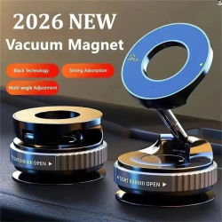 Nuevo 360 de 2026 ° Soporte de Teléfono con Ventosa Ajustable, Soporte Magnético para Teléfono de Coche, Soporte Magnético Plegable para Teléfono, Tamaño de Bolsillo