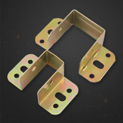 5 uds. De Metal grueso para esquina de cama, soporte para viga de cama, bisagras para cama, gancho, código de esquina, accesorios de Hardware para muebles
