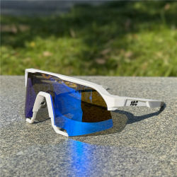 100 hombres mujeres gafas de sol deportivas gafas de bicicleta de carretera ciclismo de montaña gafas de protección de conducción gafas de sol de bicicleta Mtb