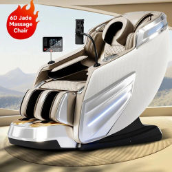 Sillón de masaje automático 2026D, masaje de cuerpo completo, sillón reclinable de relajación por gravedad cero con altavoz Bluetooth SL-Track y función de calefacción