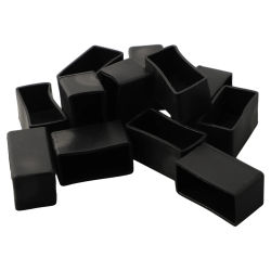 Juego de protectores de pies para silla, Almohadillas protectoras de goma para patas de mesa, accesorios para muebles, 12 unidades