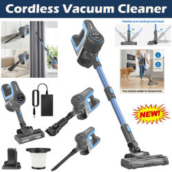 NUEVA Aspiradora Vertical Inalámbrica Hoover 2026: Ligera, Portátil, de Mano, con Capacidad de Recipiente para Polvo de 0.8L. La configuración HIGH aumenta la succión a 40 000 Pa, garantizando una