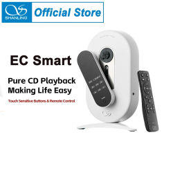 Reproductor de CD Inteligente SHANLING EC con Controlador Óptico Sanyo DA11, DAC CS43131, Bluetooth 5.4, Control Remoto Todo en Uno para Auto y Escritorio