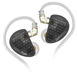 KZ AS16 Pro auriculares internos 16BA armadura equilibrada HIFI Monitor de graves auriculares con cancelación de ruido auriculares deportivos AS12 ZSX