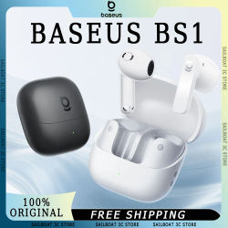 Baseus BS1 auricular inalámbrico Bluetooth con 4 micrófonos reducción de ruido batería de larga duración ligero impermeable auriculares deportivos personalizados