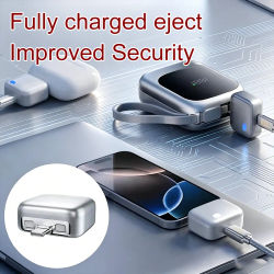 Cable de Carga Rápida de 140W con Apagado Automático y Separador de Capacidad Completa para Carga de Teléfonos Móviles