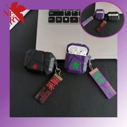 EVANGELION EVA Anime funda para Airpods 4 Pro 2 3 accesorios para auriculares Bluetooth auriculares de silicona Apple Air Pod 3/2/1 funda Shell