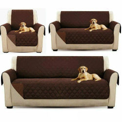 Funda de sofá acolchada antidesgaste para perros, mascotas, niños, sillón reclinable, fundas para muebles, protección de 1/2/3 plazas