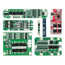 1S 2S 3S 4S 5S 6S 3A 20A 30A Li-ion batería de litio 18650 cargador BMS Placa de protección para Motor de taladro módulo de celda Lipo