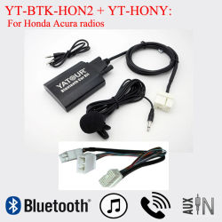 Yatour factory radios de coche interfaces de música Bluetooth para Honda Accord Civic CRV Element Odyssey Pilot Legend City