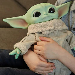 Figuras de acción de 17-28cm de las películas de Disney, Star Wars, 28cm, Baby Yoda, muñecos de juguete, regalos de cumpleaños para niños