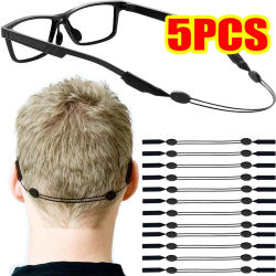 Retenedor de gafas antideslizante ajustable, cordón Universal para gafas, gafas de sol deportivas, correa de soporte Unisex, 1 ud.