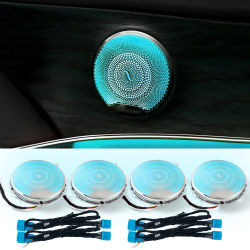 Cubierta de altavoz de Audio para coche, embellecedor de cubierta de altavoz de puerta, accesorios interiores para Mercedes Benz E/C/GLC clase W213 W205 X253