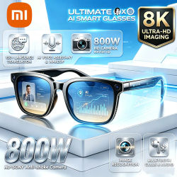 Gafas Inteligentes Xiaomi con IA, Cámara de Grabación HD 8K de 800W, Video, Fotos, Llamadas de Voz, Traducción, Resistentes al Agua, Gafas de Sol Inteligentes 2026