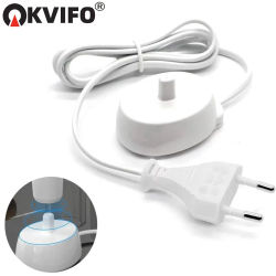 Base de cargador KVIFO apta para cepillo de dientes eléctrico Oral B serie iO 3 4 5 6 1000/3000/5000/7000 Base de carga inductiva impermeable