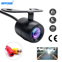 Cámara de marcha atrás para coche, visión nocturna HD, gran angular, cámara de estacionamiento, impermeable, CCD, LED, Monitor de respaldo automático, imagen en Color