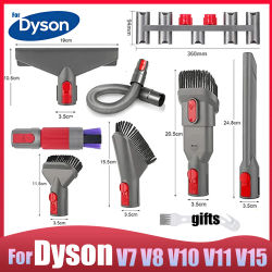 Tubo de extensión telescópico para Dyson V7 V8 V10 V11 V15, accesorios para aspiradora de mano, piezas de repuesto