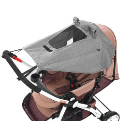 Accesorios universales para cochecito de bebé, cubierta de dosel para cochecitos, asiento de coche para bebés, parasol de protección UV