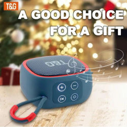 T & G-altavoz portátil con Bluetooth TG659 para montar en bicicleta al aire libre, Mini altavoz inalámbrico con graves, Radio FM, barra de sonido, Boombox, resistente al agua