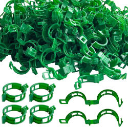 200 Clips de Soporte para Plantas Reutilizables, Clips de Plástico Seguros para Plantas, Clips de Soporte para Tomates para Enredaderas