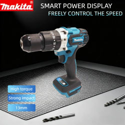 MAKITA Taladro manual eléctrico recargable de litio 18V DDF487 13mm sin cargador ni batería