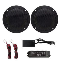Herdio 4 ''160W impermeable marino Bluetooth altavoz de techo sistema de música de fondo altavoz de techo para barco baño hogar