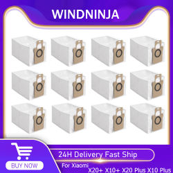 Bolsa para polvo para Xiaomi X20 Max X20+ X10+ X20 Plus X10 Plus M30 M30S M40 M40S, accesorios para Robot aspirador, bolsas antipolvo desechables