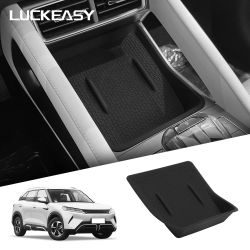 Alfombrilla de carga inalámbrica para BYD Yuan Pro 2024 2025, accesorios interiores, almohadilla antideslizante, alfombrilla protectora para cargador de teléfono de coche