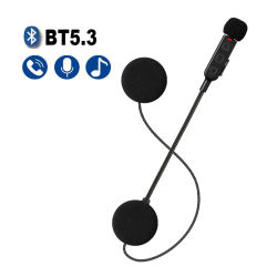 Casco de motocicleta Bluetooth 5,3 auriculares estéreo motocicleta casco Universal auriculares inalámbricos llamadas manos libres nuevo