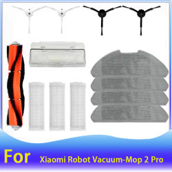 Accesorios para aspiradora Xiaomi Mi Robot, mopa 2 Pro/Lite MJST1SHW MJSTL, filtro, paño, cepillo lateral principal