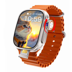 JC02 Pro 5G Smartwatch pantalla curva Amoled de 2,29 pulgadas S10 Ultra 3 reloj inteligente con cámara giratoria GPS WIFI NFC brújula videollamada