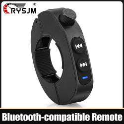 Mando a distancia inteligente inalámbrico para manillar de motocicleta, controlador de interruptor multimedia, Control remoto de teléfono para coches, motocicleta, compatible con Bluetooth