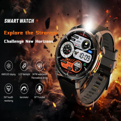 Reloj Inteligente HD300 2026 con Pantalla AMOLED, Bluetooth 5.4, Chat AI GPT, Resistente al Agua, Llamadas Bluetooth, para Viajes y Buceo