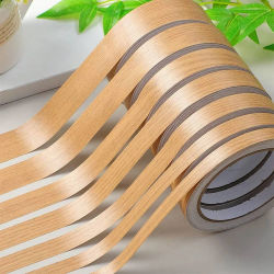 1 rollo de cinta autoadhesiva para bandas de borde de muebles, 10m, grano de madera para restauración de gabinetes, costuras, reparación de marcos de puertas, decoración de pared