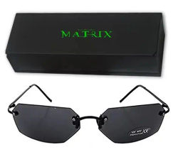 Gafas De Sol polarizadas estilo Matrix Agent Smith clásico para hombre, gafas De Sol De diseño De marca con remaches geniales, gafas De Sol, accesorios De Cosplay
