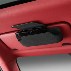 RazorRied-soporte para gafas de sol montado en el coche, organizador de tablero de sol, decoración Interior, funda para gafas de sol con Clip Daboard para coche